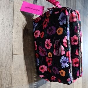 Betsey Johnson Floral Women's Bag - Black and Pink